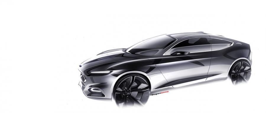 Эскиз Ford Evos Concept 2011 года  (фото 52 из 62)